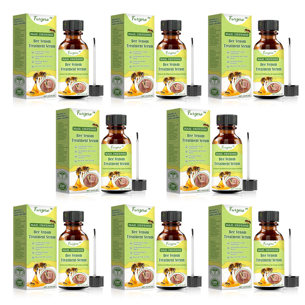 👩⚕️☁️Furzero™ Nail Defense Bee Venom Treatment Serum(For All Kinds Of Nail Diseases✅For Healthier Nail Growth)
