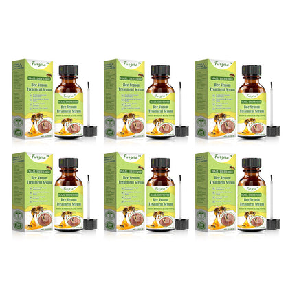 👩‍⚕️☁️Furzero™ Nail Defense Bee Venom Treatment Serum(For All Kinds Of Nail Diseases✅For Healthier Nail Growth)
