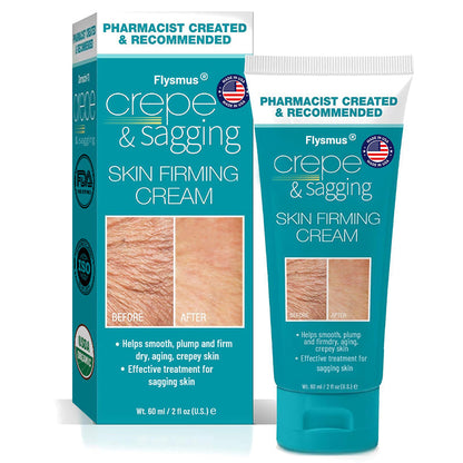 🏙️Flysmus® Skin Firming Cream,Addressing  Crepe ＆ Sagging